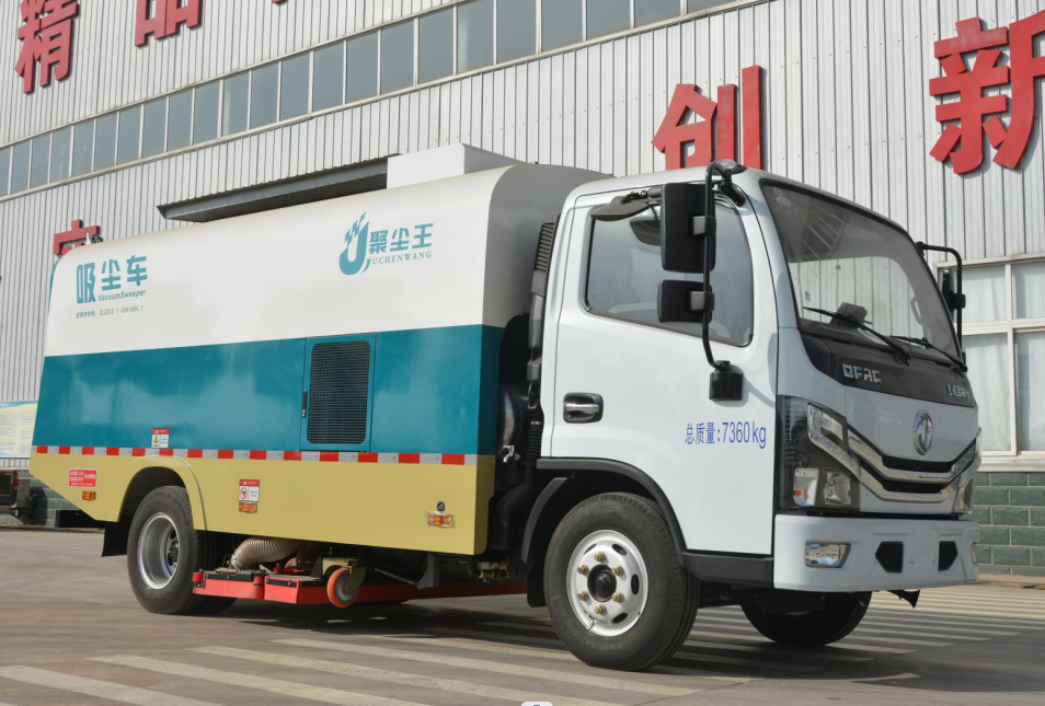 東風多利卡5立方吸塵掃路車